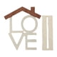thumbnail image 1 of Letrero De Madera Con Letras Para Escritorio, Sala De Estar, Centro De Mesa, Decoraciones De Mesa De Madera, AMOR, 1 of 5