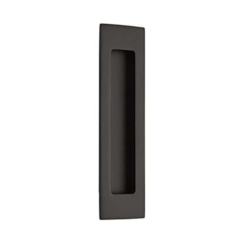 Tirador de puerta Emtek 18 cm rectangular negro mate