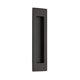 thumbnail image 1 of Tirador de puerta Emtek 18 cm rectangular negro mate, 1 of 1