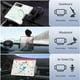 thumbnail image 3 of Soporte de carga rápida inalámbrica para coche de 15 W - Soporte de sujeción automática para teléfonos de 4,3 a 6,9 pulgadas, compatible con Samsung Galaxy Z Fold Series e iPhone 16 Pro Max-Negro, 3 of 6