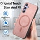 thumbnail image 4 of Magnetic Slim Case for Samsung Galaxy A14 with Camera Guard & Anti-Scratch Back Pink, 4 of 6