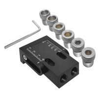 Bothyi - Kit De Plantilla Para Agujeros De Bolsillo, Guía Para Carpintería, Herramienta De Localización De Agujeros De Ángulo De Taladro Oblicuo