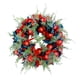thumbnail image 2 of Guirnalda Colgante De Pared De Guirnalda De Flores De Navidad De 50 Cm Para Jardín De Oficina De Vacaciones Rojo, 2 of 5