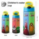 thumbnail image 2 of Garten of Banban Botella de Agua con Tapa Pop Top de Un Toque, Acero Inoxidable, a Prueba de Fugas, para Deportes, Botella Infantil azul 12 oz, 2 of 6