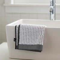 Toalla De Manos Mara Nautica Home 40X60Cm Blanca-Negra