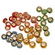 thumbnail image 3 of 50 Cuentas Espaciadoras De Cerámica Multicolor Con Agujero Grande Para Anillos De Bricolaje, Fabricación De Joyas, 3 of 5