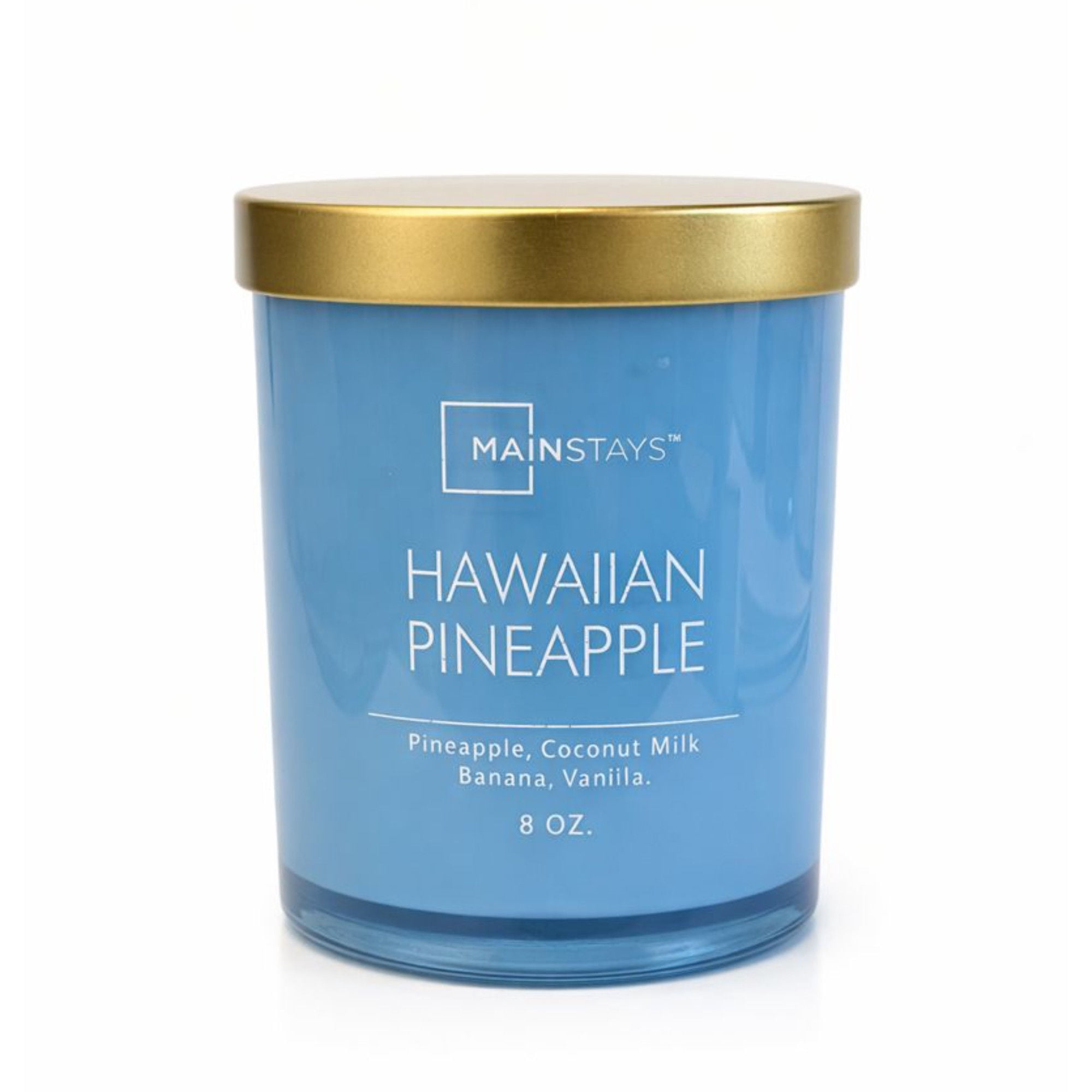 Vela aromatica 8oz Hawaiian pineapple 1 pieza