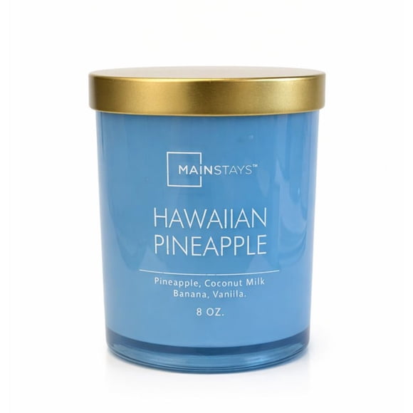Vela aromatica 8oz Hawaiian pineapple 1 pieza