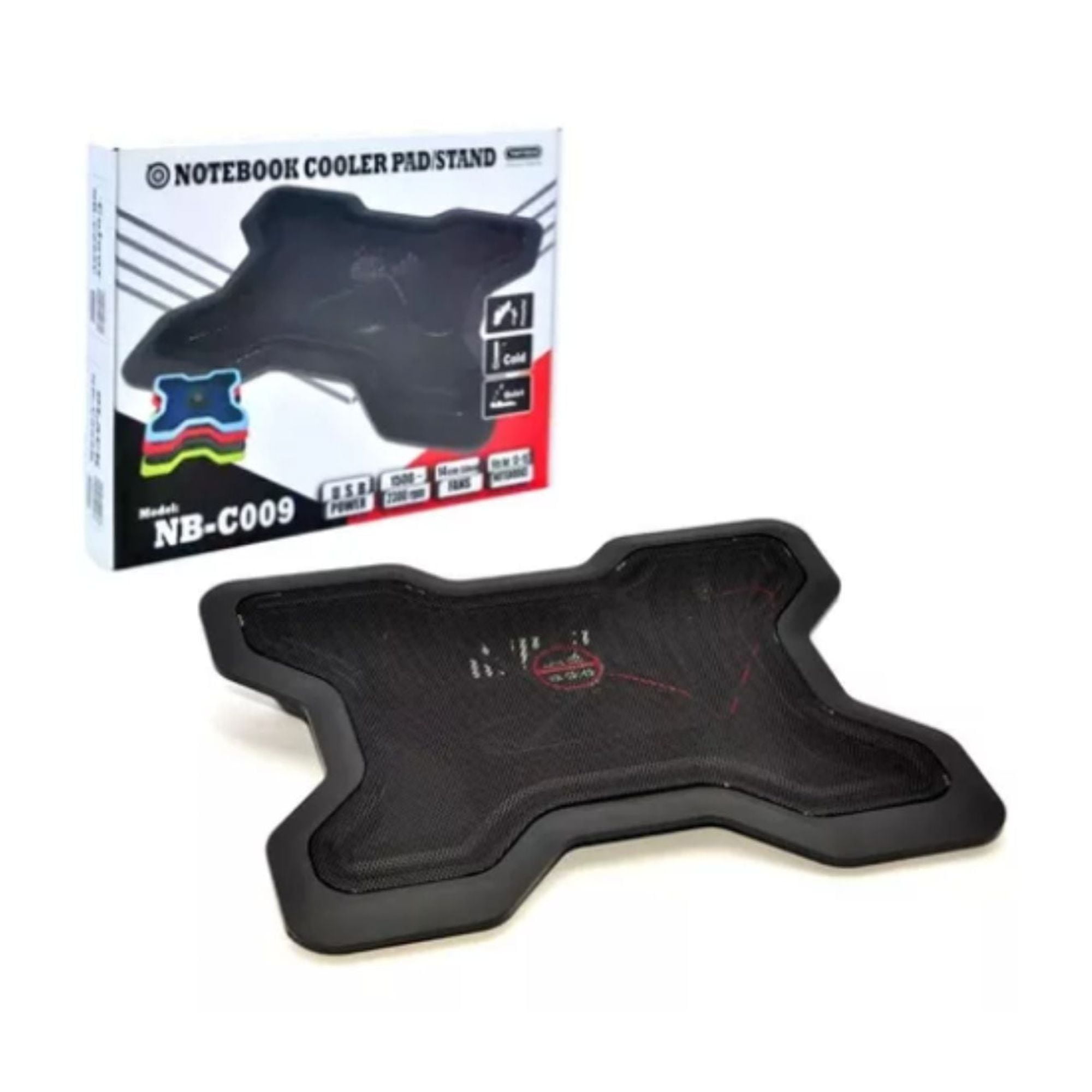 Genérico - Soporte Laptop Ventilador Enfriador Notebook Base Pc Cooler