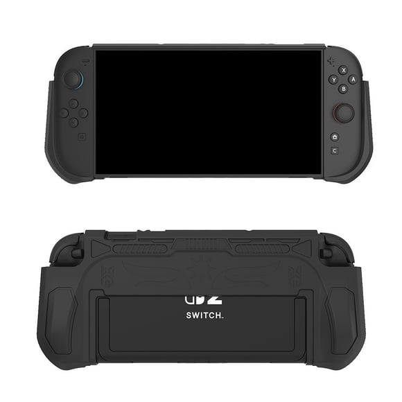 Compatible con la funda protectora para Nintendo Switch2, cubierta de TPU suave a prueba de golpes con ranura para soporte