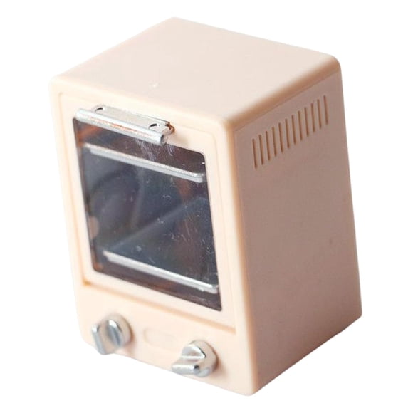 Mini Horno De Microondas Simulación Vida Escena Cocina Manchine Para Regalo Niñas Rosa