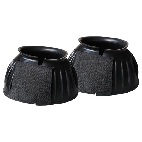 Ioensy - 2X Botas De Campana Para Caballos Protector De Pezuñas Para Equinos Cómodo S 6.5Cmx8.2Cm
