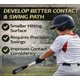 thumbnail image 3 of Bate de béisbol BamBooBat 46 cm mango blanco/cuerpo negro, 3 of 9