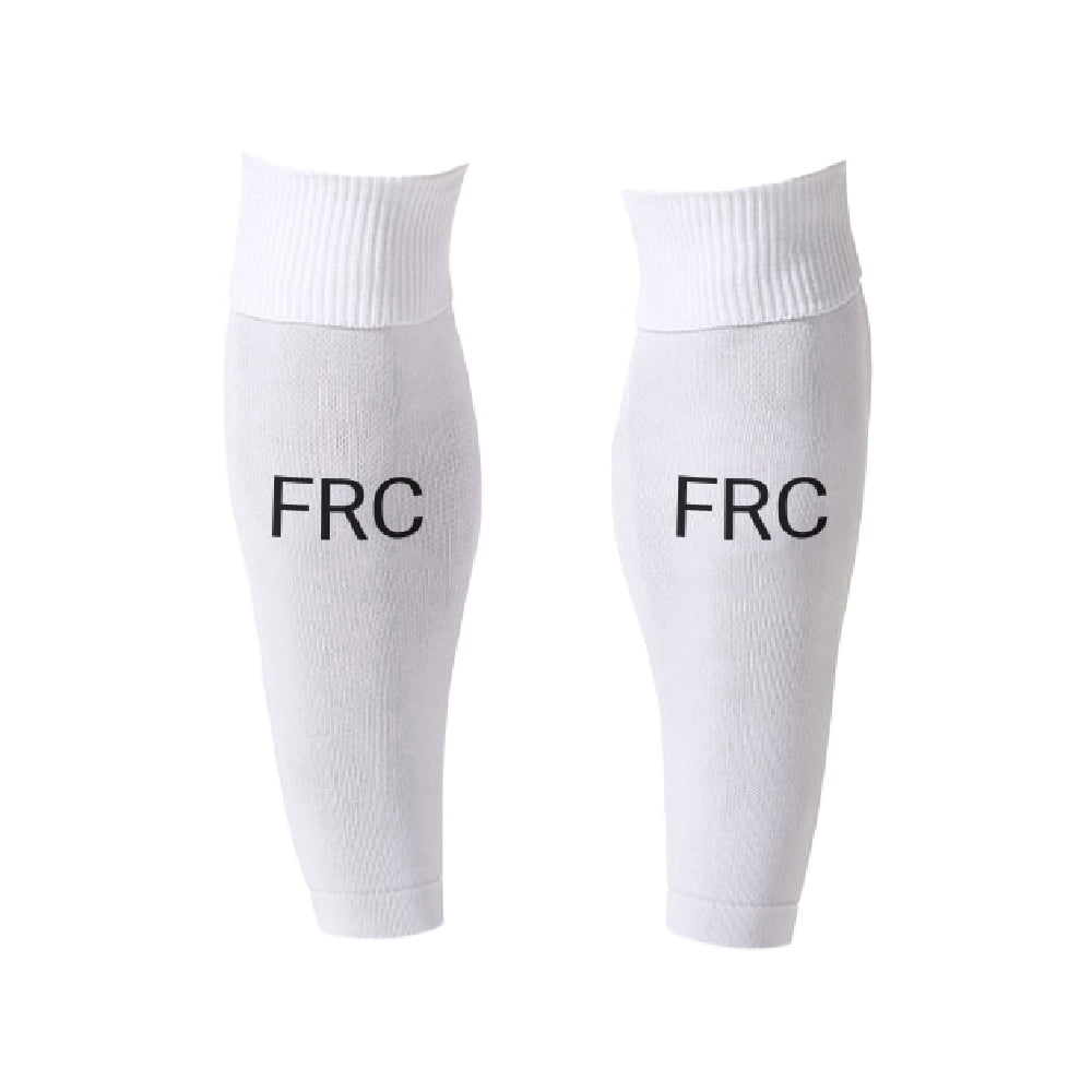 Frc - Medias De Futbol Deportivas Sin Pie Blanco