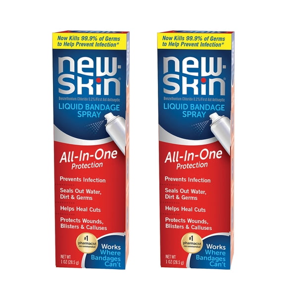 Spray líquido para vendajes New-Skin, 30 ml (paquete de 2)
