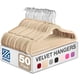 thumbnail image 1 of Pack 50 Colgadores Ganchos Ropa Antideslizante Flocado, 1 of 4