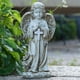 thumbnail image 2 of Estatua de ángel de resina con luz solar para jardín Rezpuao, 31 cm, 2 of 8