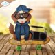 thumbnail image 5 of Troqueles Metálicos Elizabeth Craft Dog Days Skateboard Set De 10 Piezas, 5 of 6