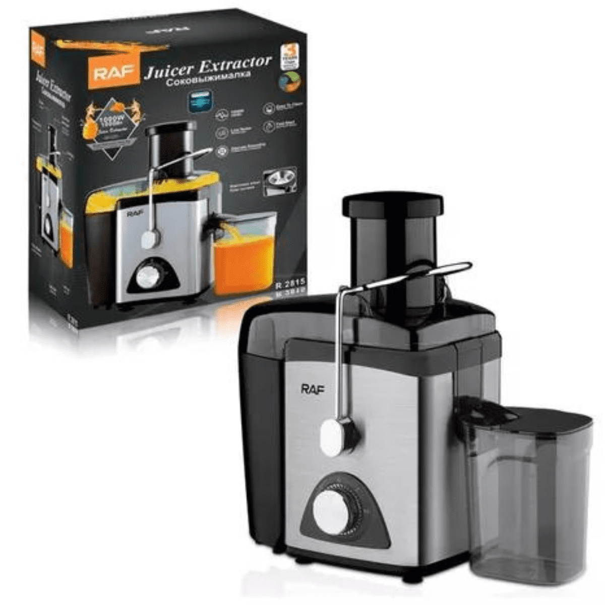 Genérico - Extractor De Jugo Premium Ultra Rápido Y Silencioso 1000w