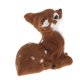 thumbnail image 2 of Simulación Navidad Elk Peluche Reno Modelo Juguete Marrón Oscuro Mujer Sentada, 2 of 5