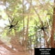 thumbnail image 3 of Set, Halloween Decorations Artificial Spider Web Super Stretch Cobwebs With Fake Spiders Scary Party Scene Decor Horror House Props, Halloween Decor, Halloween Supplies, 3 of 3