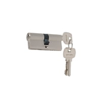 Stark Design - Cilindro 80 Mm Llave/Llave Centrado. (Níquel Satinado)