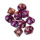 thumbnail image 2 of 10 Uds. Dados De 10 Lados D10 Dados Poliédricos Para Juegos De Mesa De Mazmorras Y Dragones Púrpura Rojo, 2 of 5