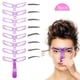 thumbnail image 2 of Reusable Eyebrow Stencils with Handle and Strap - 8 Styles for Perfect Eyebrow Shaping and Grooming, 2 of 2