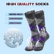 thumbnail image 4 of Calcetines térmicos de lana BONANGEL para hombre, negros, de invierno, 4 of 8