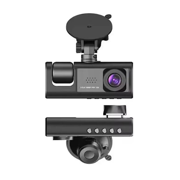 Dash Cam 3 En 1 Full Hd 1080p Seguridad Wifi Visión Nocturna