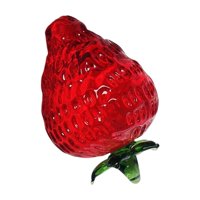 Magideal - Estatua Nórdica De Adorno, Figurita Artística, Artesanía Coleccionable, Escultura Para Escritorio, Dormitorio, Sala De Estar, Decoración De Cocina Fresa 5Cmx7Cm