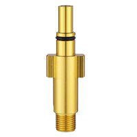 Magideal - Boquilla De Espuma Fácil De Adaptadores De Arandela De Latón Metálico Adaptador De Cañón De Espuma Para Rociador De Arandela Eléctrica - D D