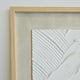 thumbnail image 3 of Cuadro Decorativo Abstracto Pintado a Mano Rastro Blanco 50x50, 3 of 4