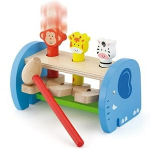Viga - Juego Madera Golpear Y Saltar Animales