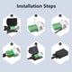 thumbnail image 5 of Conector sin soldadura Dbilida DB9 RS232 D-SUB Serial Port, 5 of 7