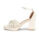 thumbnail image 4 of Sandalia Taco Blanco Vía Franca, 4 of 5