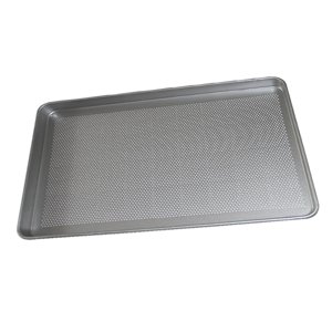 Magideal - Bandeja Para Pizza Para Horno, Bandeja Para Hornear Perforada Multiusos Para Restaurante, Cocina Fácil De Limpiar Para El Hogar, Bandeja Para Verduras