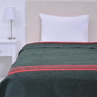 Plumetti - Frazada Termica King Lineas Verde