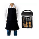 thumbnail image 2 of Pack Set Asado Parrilla 10 Uds + Pechera Jeans Asa Eco Cuero, 2 of 2