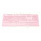 thumbnail image 2 of Teclado Fantech MK853 mecánico rosa inglés USA, 2 of 3