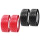 thumbnail image 4 of 2 Pares De Cintas De Envoltura De Agarre De Palo De Golf Pu Cuero Rojo Y Negro, 4 of 5