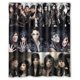 thumbnail image 1 of Cortina de ducha BVB Black Veil Brides, juego de cortina de baño con ganchos, tamaño 60 x 72 pulgadas, 1 of 3