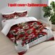 thumbnail image 1 of 3pcs San Francisco Themed Printed Bedding Set Duvet Cover and Pillowcases, 1 of 5