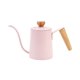 thumbnail image 3 of Tetera De Café Con Tapa 350ml Hervidor De Agua Para Camping Barista Regalo Rosa, 3 of 3