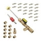 thumbnail image 1 of Kit de herramientas de instalación de removedor de núcleo de válvula, herramienta de reparación de núcleos de válvula de 20 piezas, tuercas de latón, 1 of 5