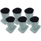 thumbnail image 1 of 6 PCS Anti-rasgu?o De Pie De Alto Soporte De Gafas Escritorio Soporte De Anteojos De Plata, 1 of 5