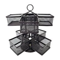 Bothyi - Organizador De Té Almacenamiento 9 Secciones Vitrina Para Condimentos Café