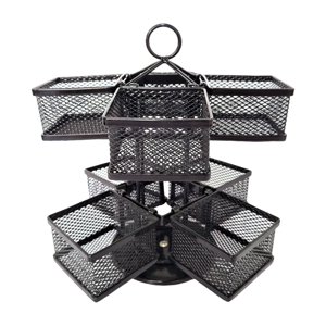 Bothyi - Organizador De Té Almacenamiento 9 Secciones Vitrina Para Condimentos Café