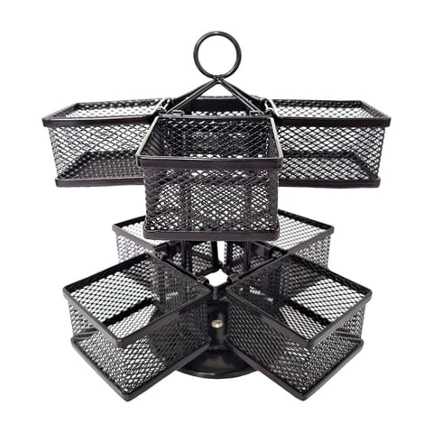 Bothyi - Organizador De Té Almacenamiento 9 Secciones Vitrina Para Condimentos Café