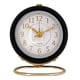 thumbnail image 1 of Relojes de mesa pequeños, reloj despertador analógico clásico para habitación infantil, funciona con pilas, para dormitorio, sala de estar, cocina, decoración de interiores., 1 of 5